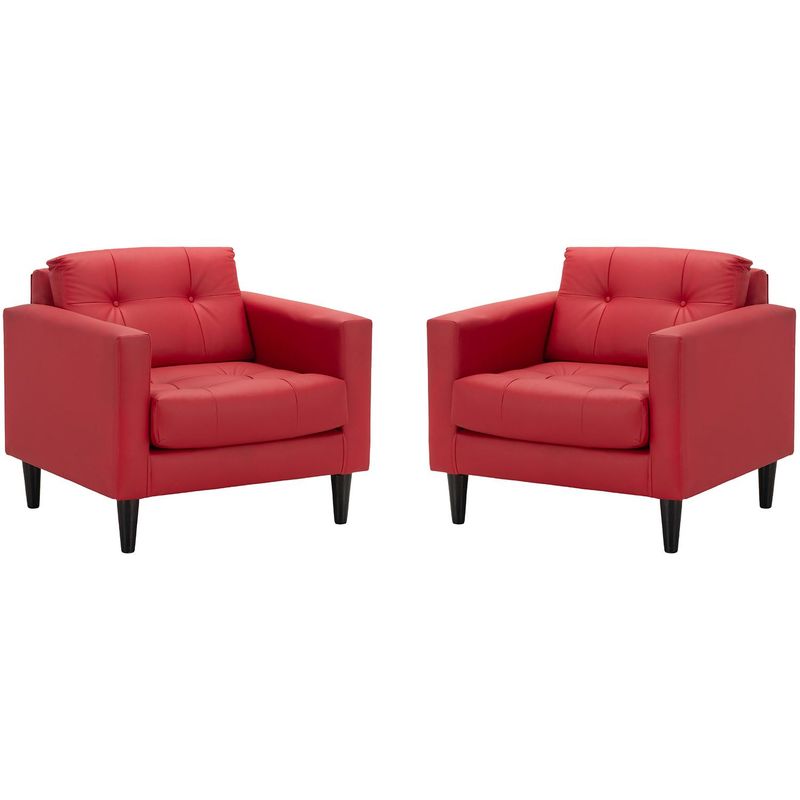 BODEVIR - Set De Sillones Retro 1 Cuerpo Pu