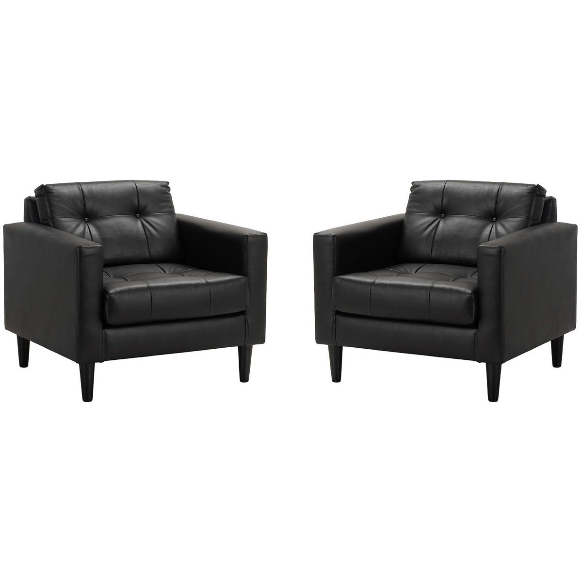 BODEVIR - Set De Sillones Retro 1 Cuerpo Pu