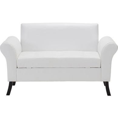 Banqueta bul 80x65x130 cm blanco