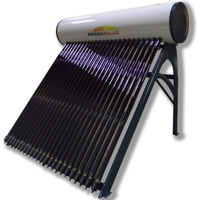 CAXTOR - Termo Solar con Serpentín Energía Solar 300 Litros 2000 W de Techo
