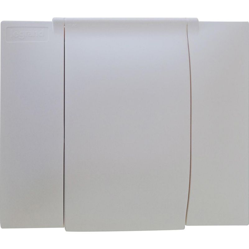 LEGRAND - Tablero eléctrico sobrepuesto con puerta blanca 4 módulos