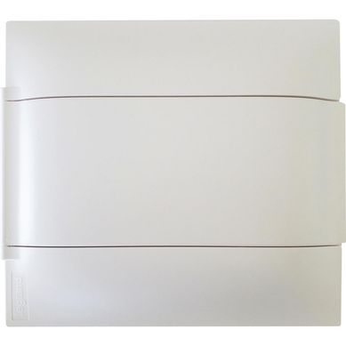 Tablero elctrico sobrepuesto con puerta blanca 8 mdulos