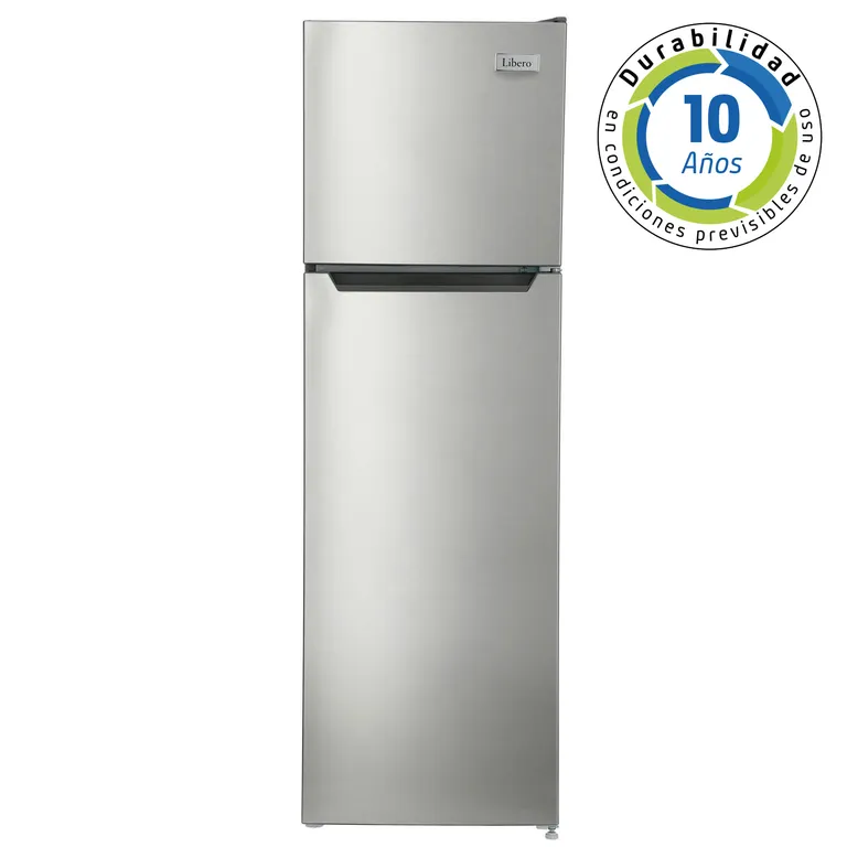 LIBERO Refrigerador Top Freezer Frío Directo 168 Litros Inox LRT-200DFI