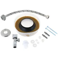 Kit Instalación Wc Con Adaptador Y Sello Antihongos
