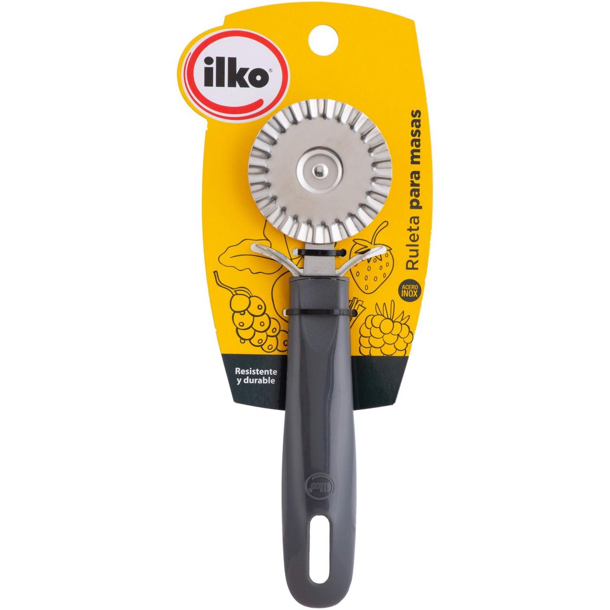 ILKO - Ruleta Corta Ilko Negro Repostería 9.52 cm