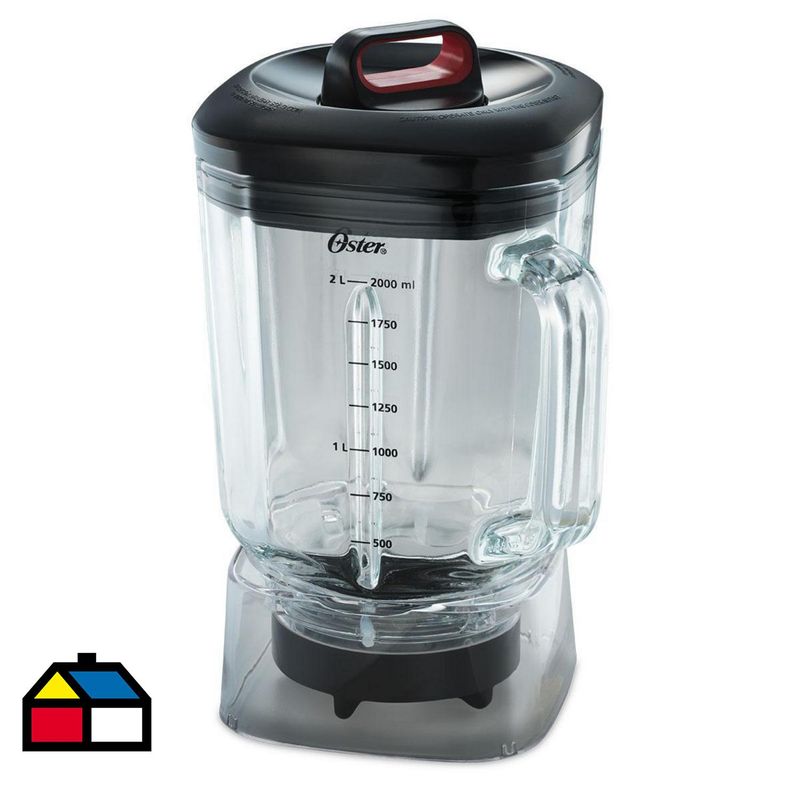 OSTER - Vaso de vidrio 2L para licuadora Xpert Series