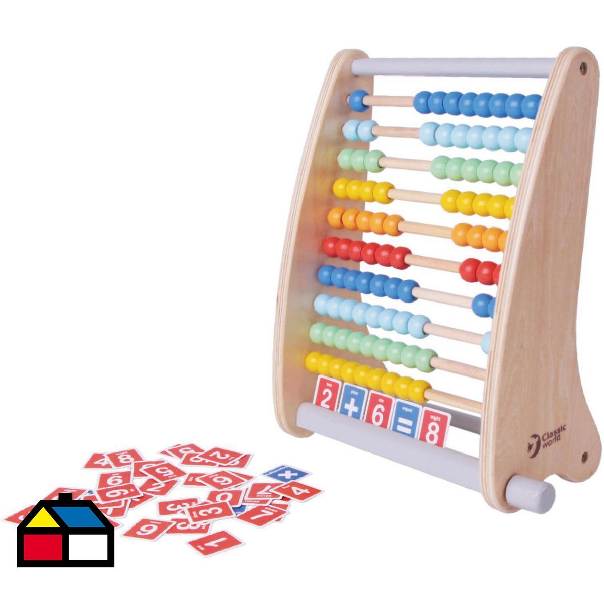 KIDSCOOL - Abaco numérico de madera