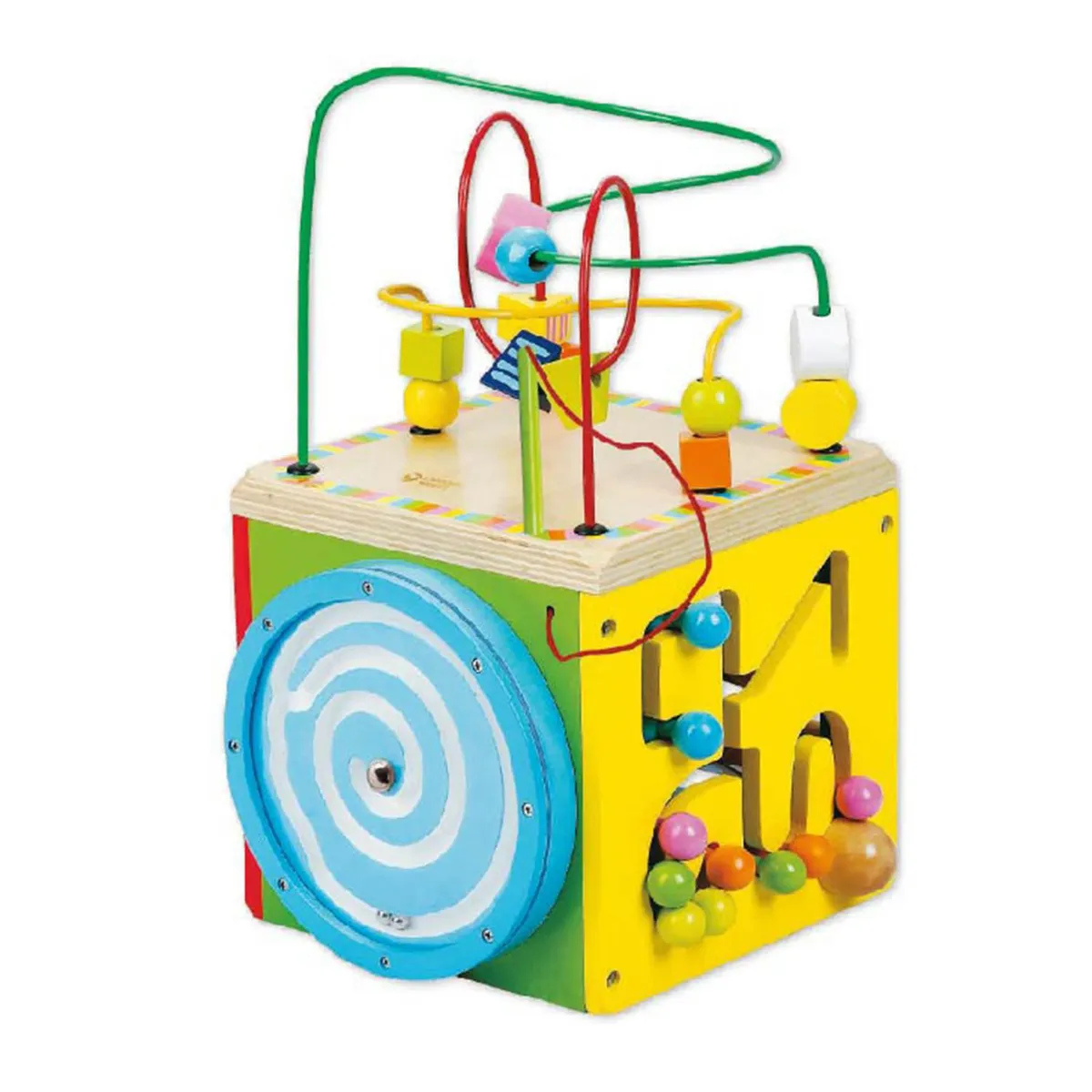 KIDSCOOL - Cubo de madera multifuncional