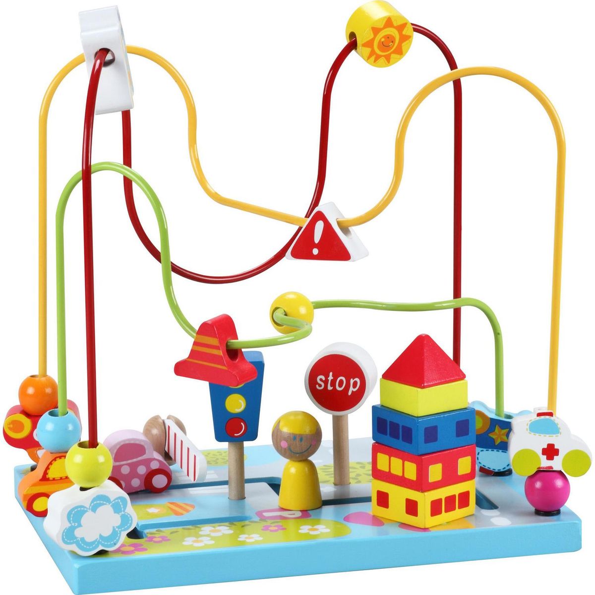 KIDSCOOL - Circuito Didáctico 28x26.5x20 cm Multicolor Desde 18 meses
