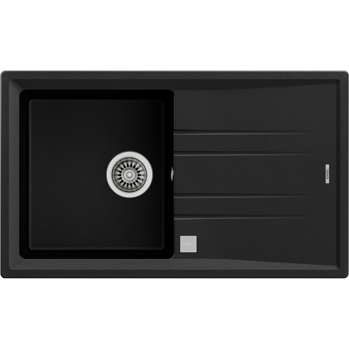 TEKA - Lavaplatos Empotrado 1 Cubeta(s) 86x20x86 cm Granito