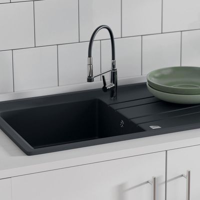 Imagen 2 del producto Lavaplatos Empotrado 1 Cubeta(s) 86x20x86 cm Granito