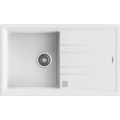 Lavaplatos 86 x 51 x 20, Empotrado, Granito Blanco
