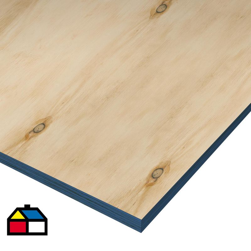ARAUCO - Terciado Estructural Pino 15 mm 120x240 cm
