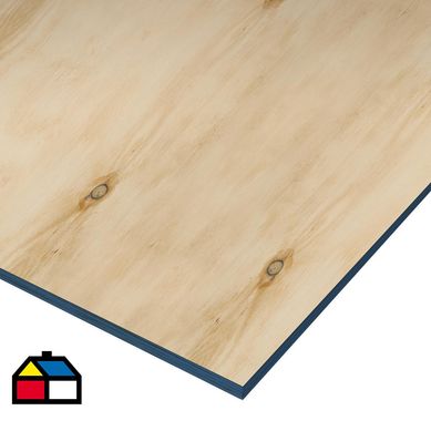 Terciado estructural pino 9 mm dim 120x240 cm