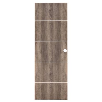 Puerta MDF C/Aplicacin Tekstura Nogal
