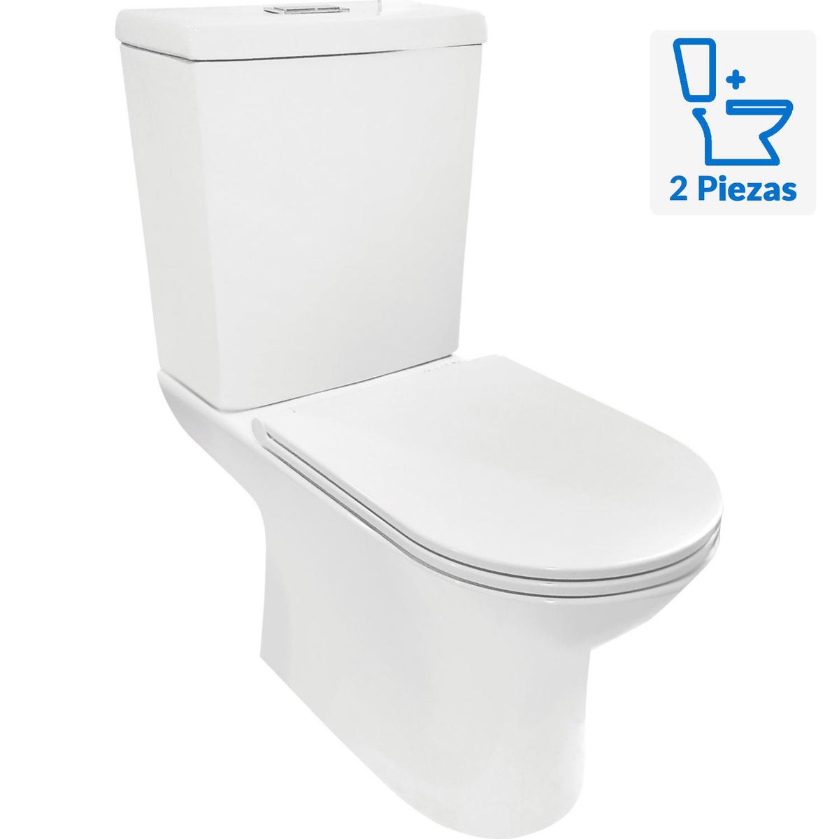 BRIGGS - Juego Two piece Dual Múltiple 4.8 Litros Verso Advanced Blanco
