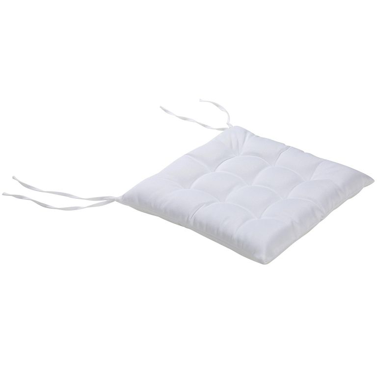 Cojín para silla 40x40x5 cm nat