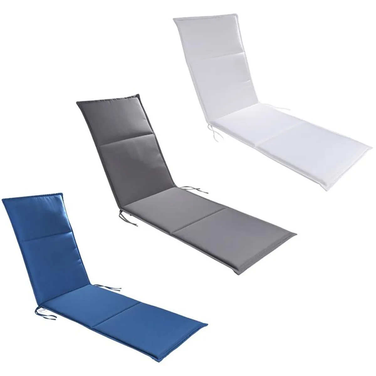 JUST HOME COLLECTION - Cojín Reposera 58x196 cm Colores Variados