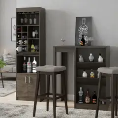 TUHOME - Bar + mesa bar coñac