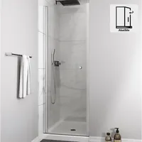 Mampara puerta abatible 800x1900 6mm easy clean