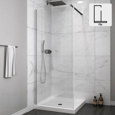 Mampara fija 500x1900 6mm easy clean