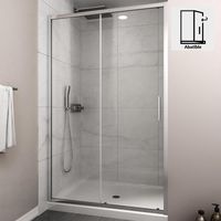 Mampara premium corredera frontal 1200x1900 6mm easy clean