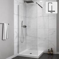 Mampara fija 1000x1900 6mm easy clean