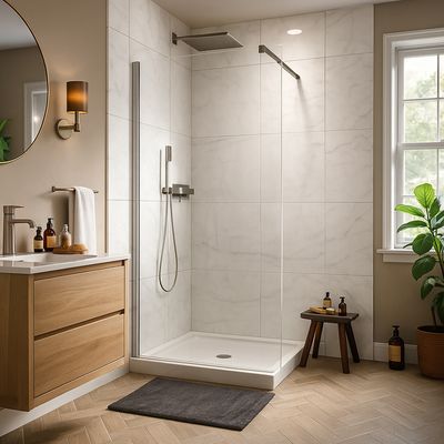 Imagen 2 del producto Mampara fija 1000x1900 6mm easy clean