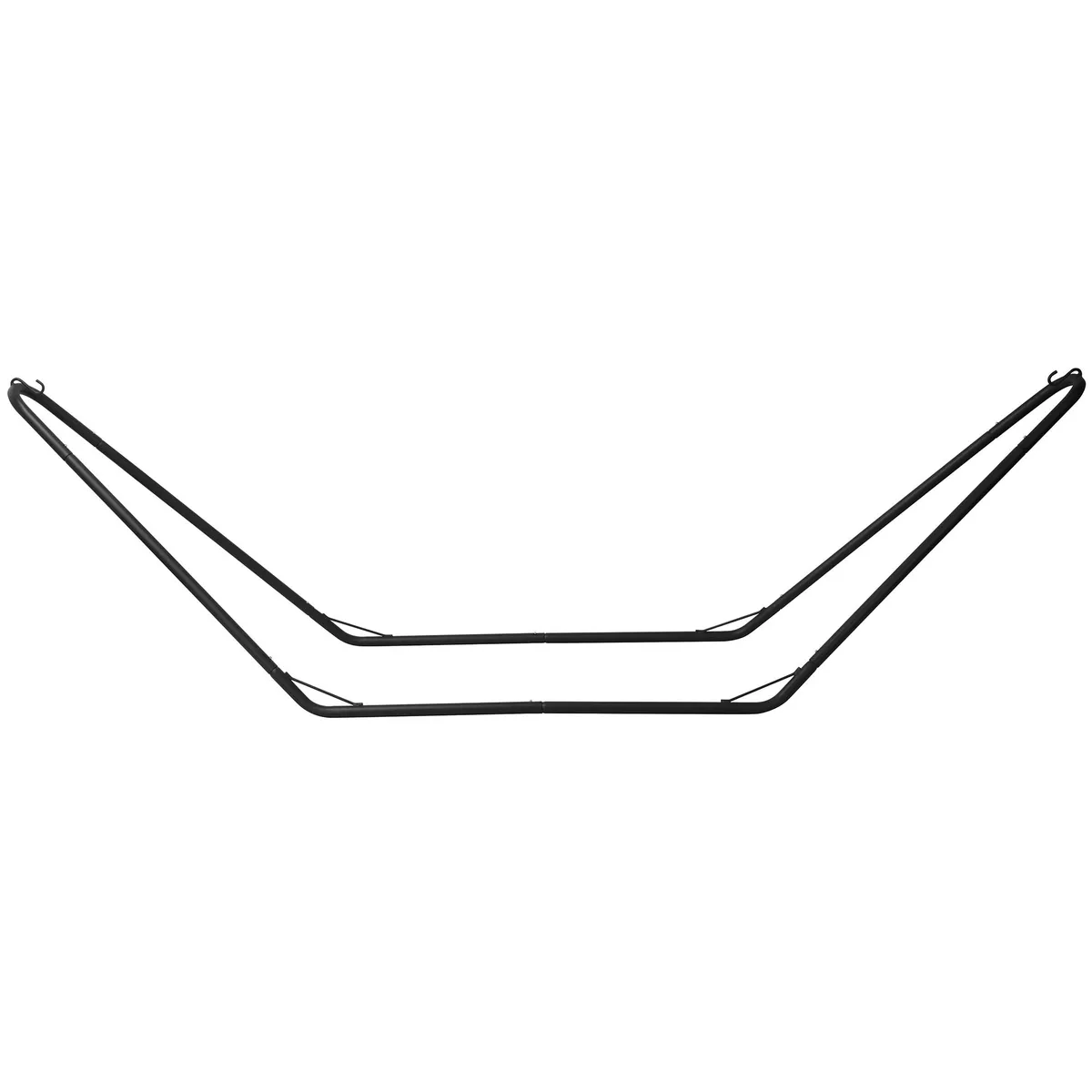 JUST HOME COLLECTION - Base Hamaca 300x72 cm Metal Negra