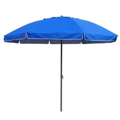 Quitasol playa 2,5 m UV+50 azul