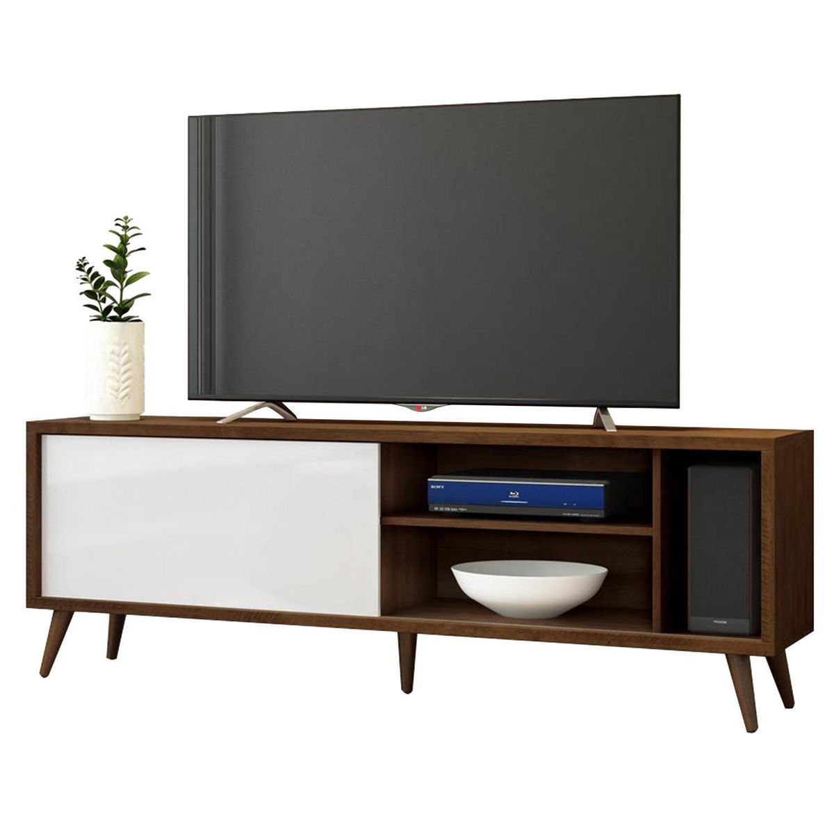 EXIT - Rack TV 55" 160x63x40 cm deck