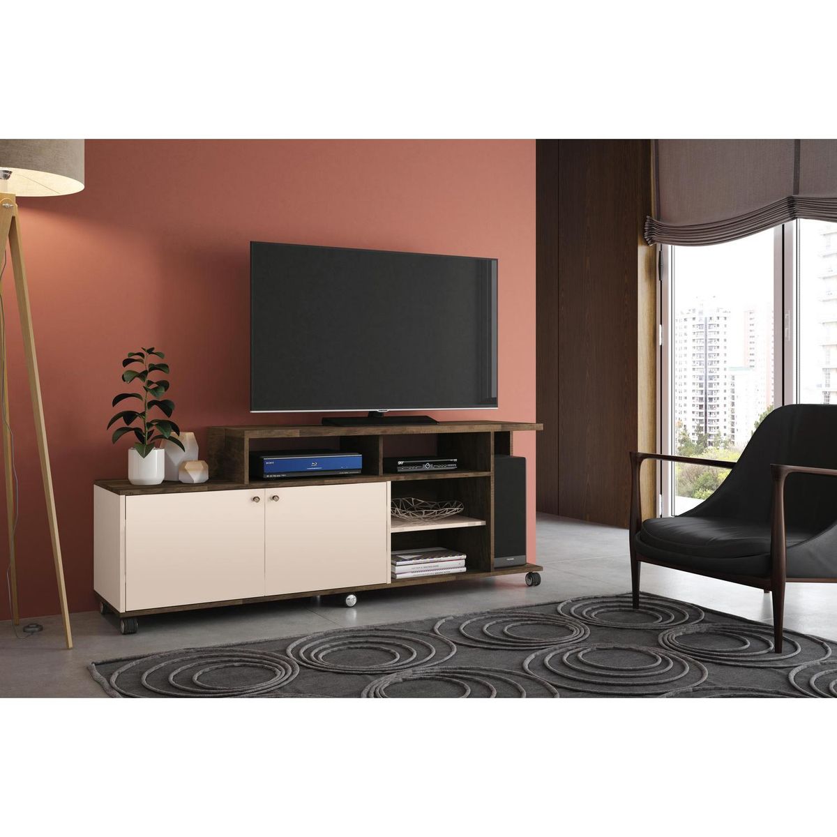 EXIT - Rack TV 47" 160x63x40 cm deck