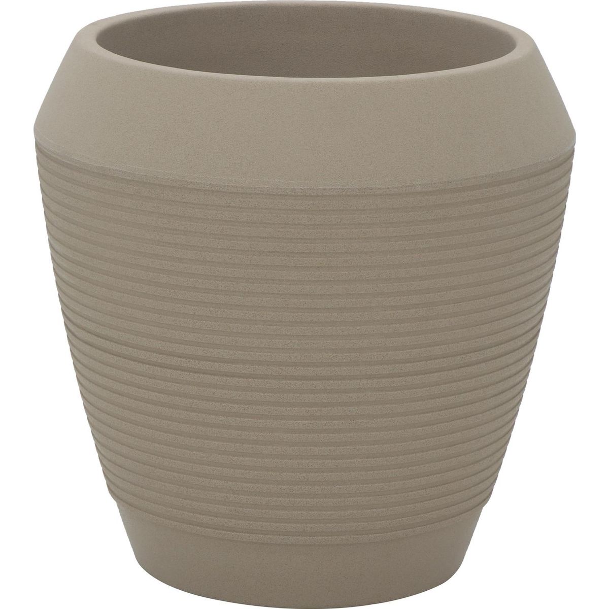 TRAMONTINA - Macetero Egipcio de Plástico 54x55 cm Beige