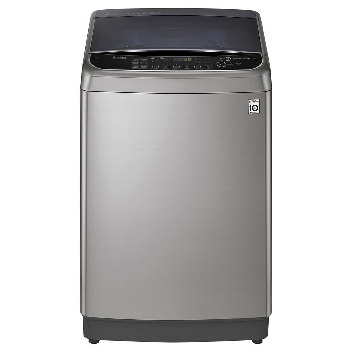 LG - Lavadora Carga Superior 13 kg Inox Titán WT13VS6H