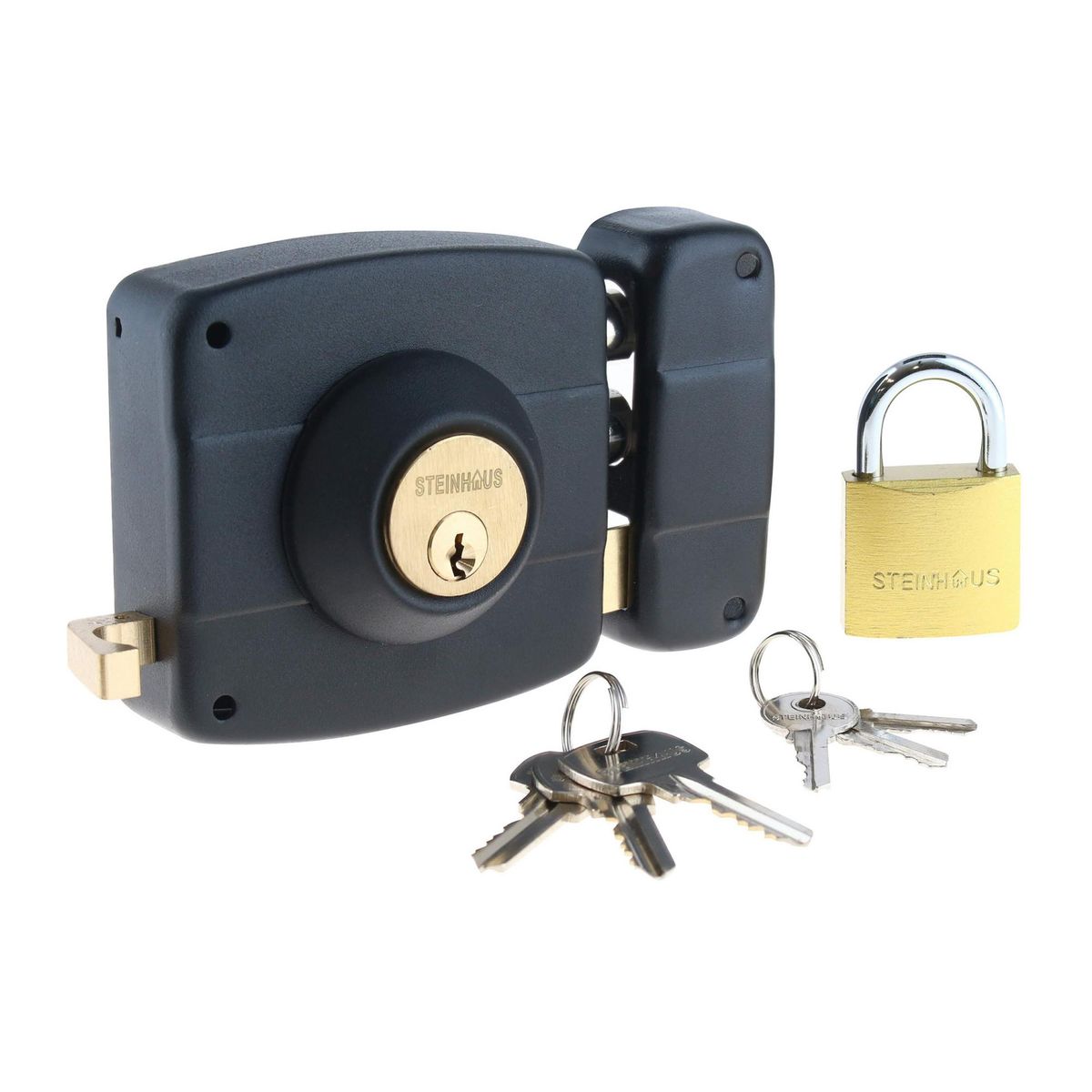 STEINHAUS - Cerradura sobpreponer mas candado de 40mm