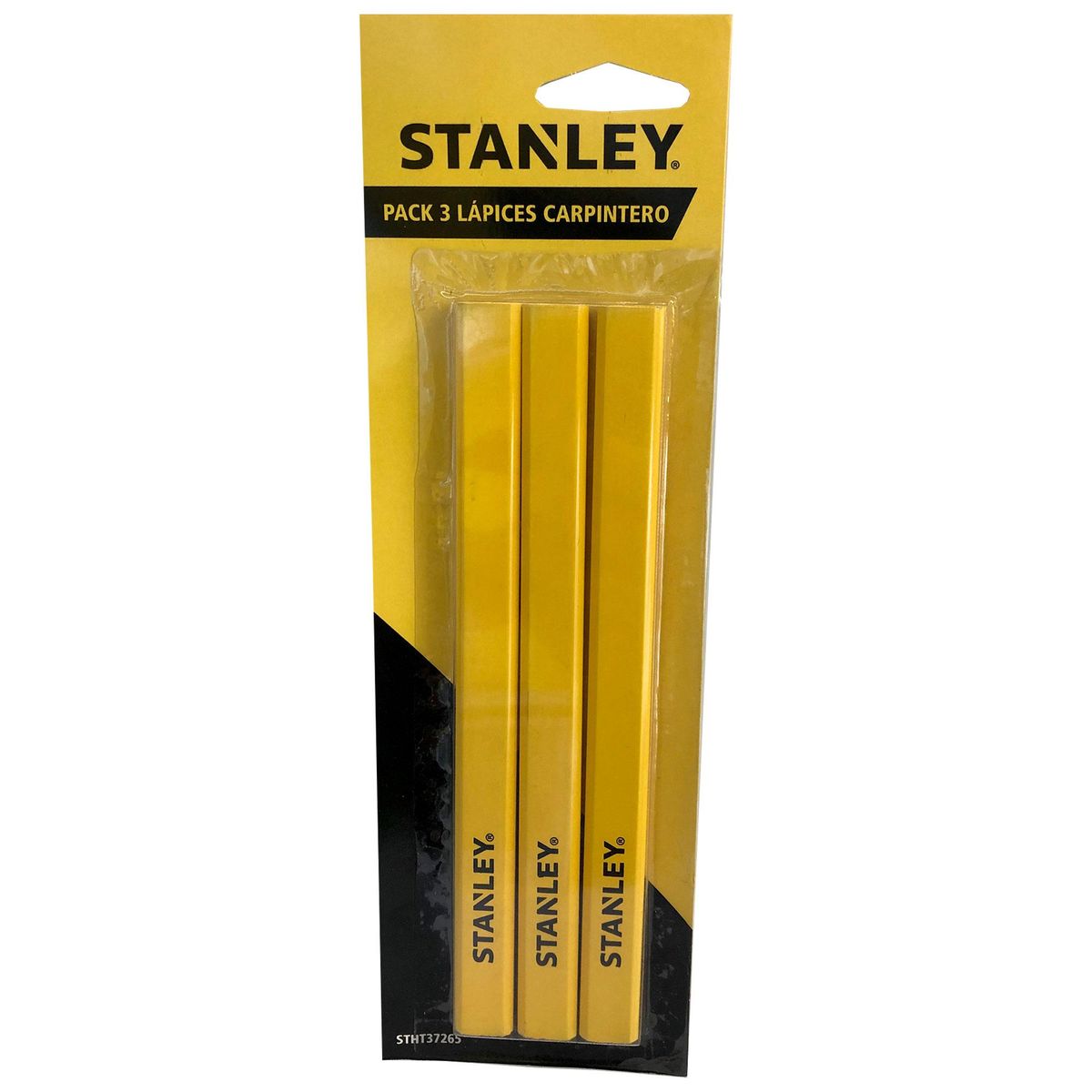 STANLEY - Set 3 Lapices Carpintero Grafito