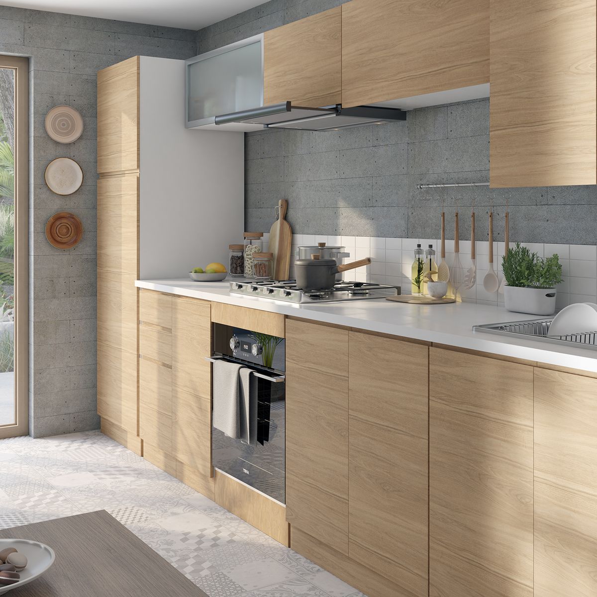 TEKA - Encimera Gas Licuado 4 Platos Inox GBC 64003 KIB - BUT