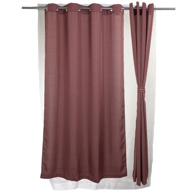 Set Cortinas 8 Piezas Yasmin 140x220 cm