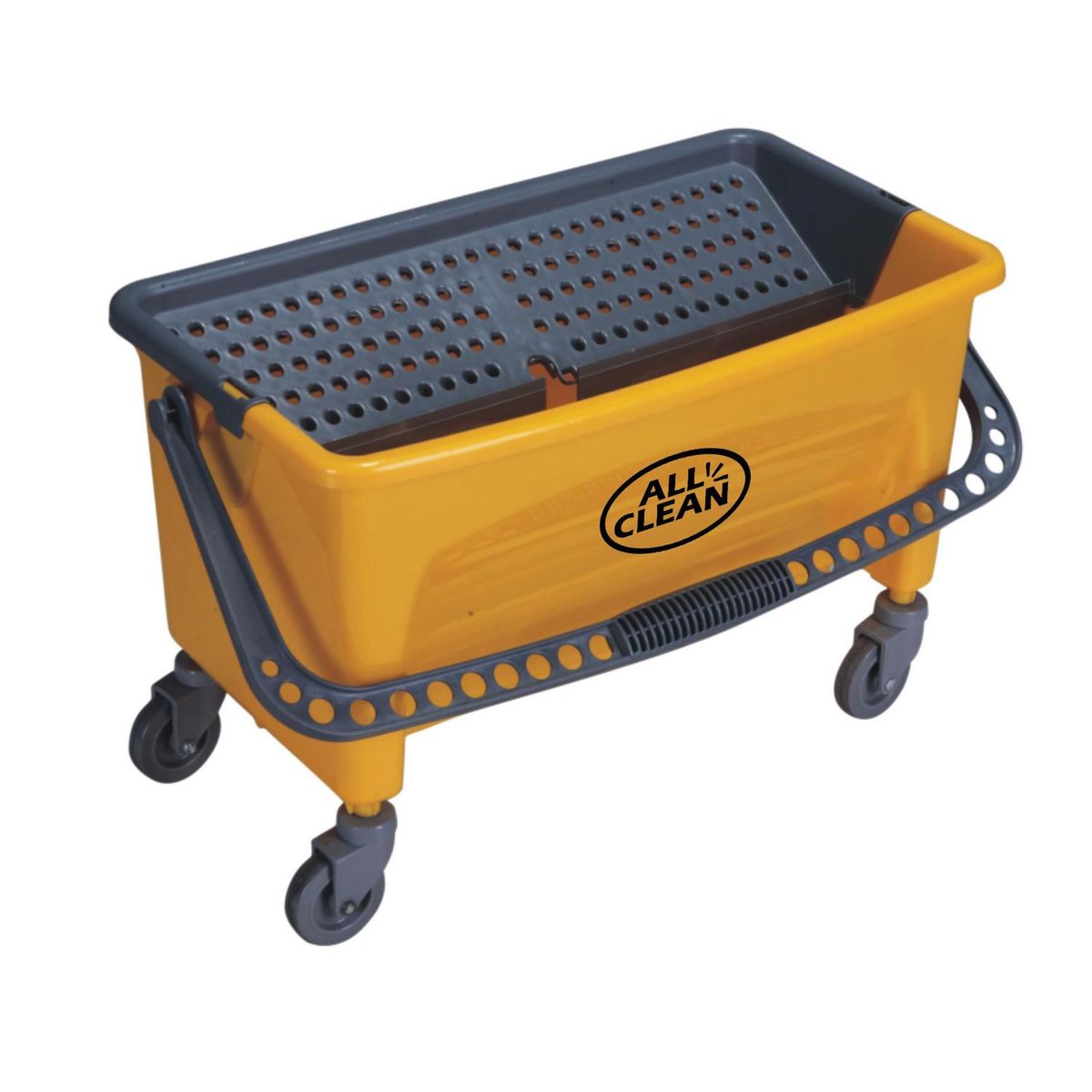 ALL CLEAN - Carro Estrujador Multiuso All Clean 42 Litros Resistente