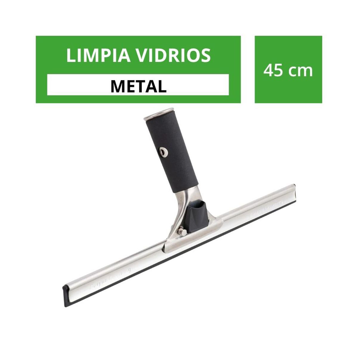 ALL CLEAN - Limpiavidrios Manual All Clean Metálico 25 cm para Ventanas