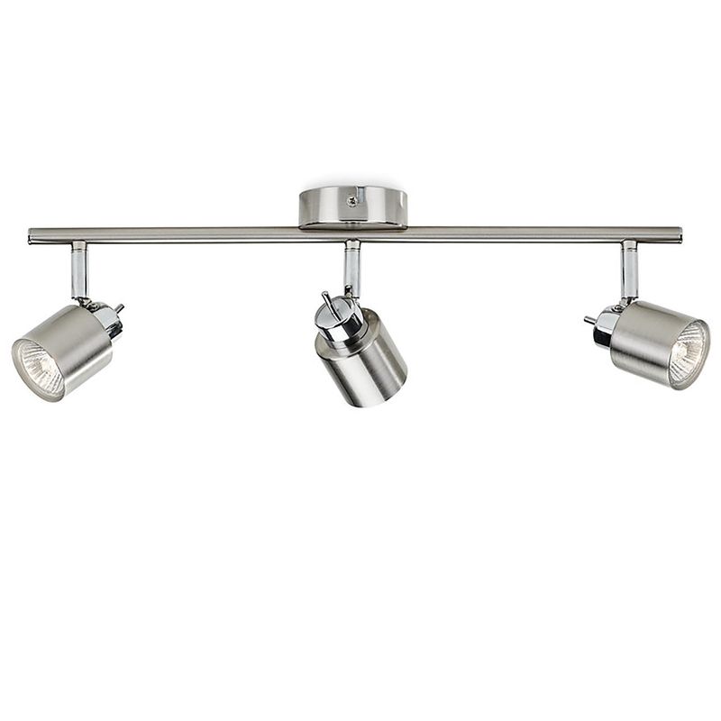PHILIPS - Barra Led Meranti 3 Luces Metal Gris/Plata