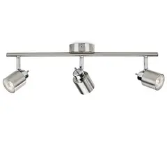 PHILIPS - Barra Led Meranti 3 Luces Metal Gris/Plata