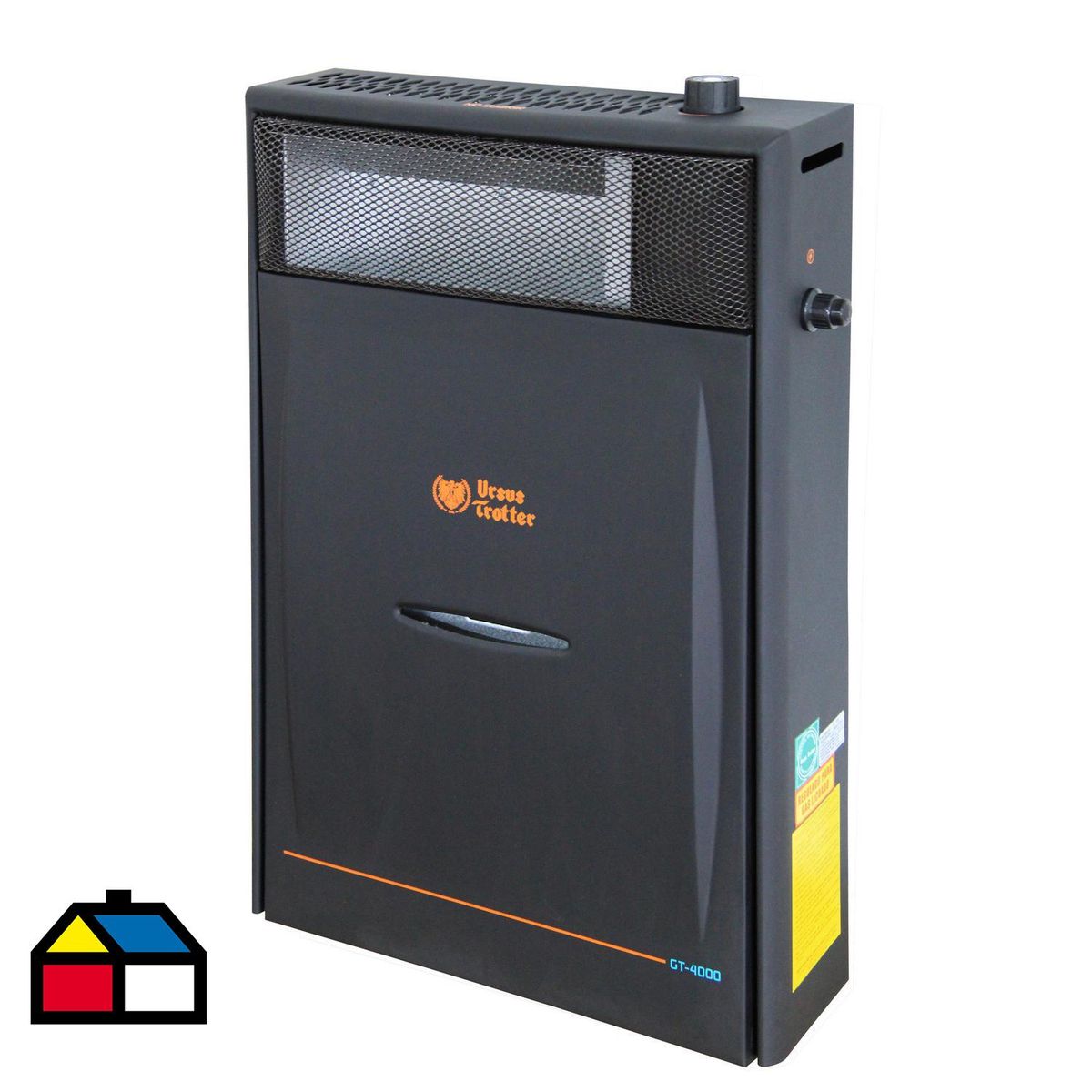 URSUS TROTTER - Convector Mural Gas GN Negro