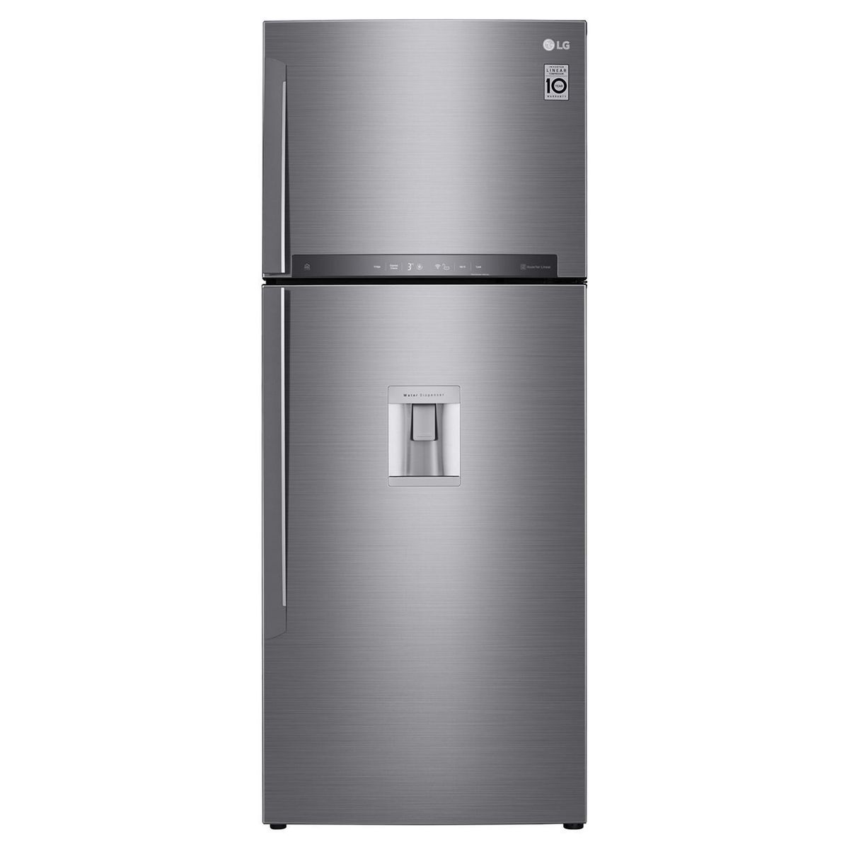 LG - Refrigerador Top Freezer No Frost 107 Litros Silver LT44AGP