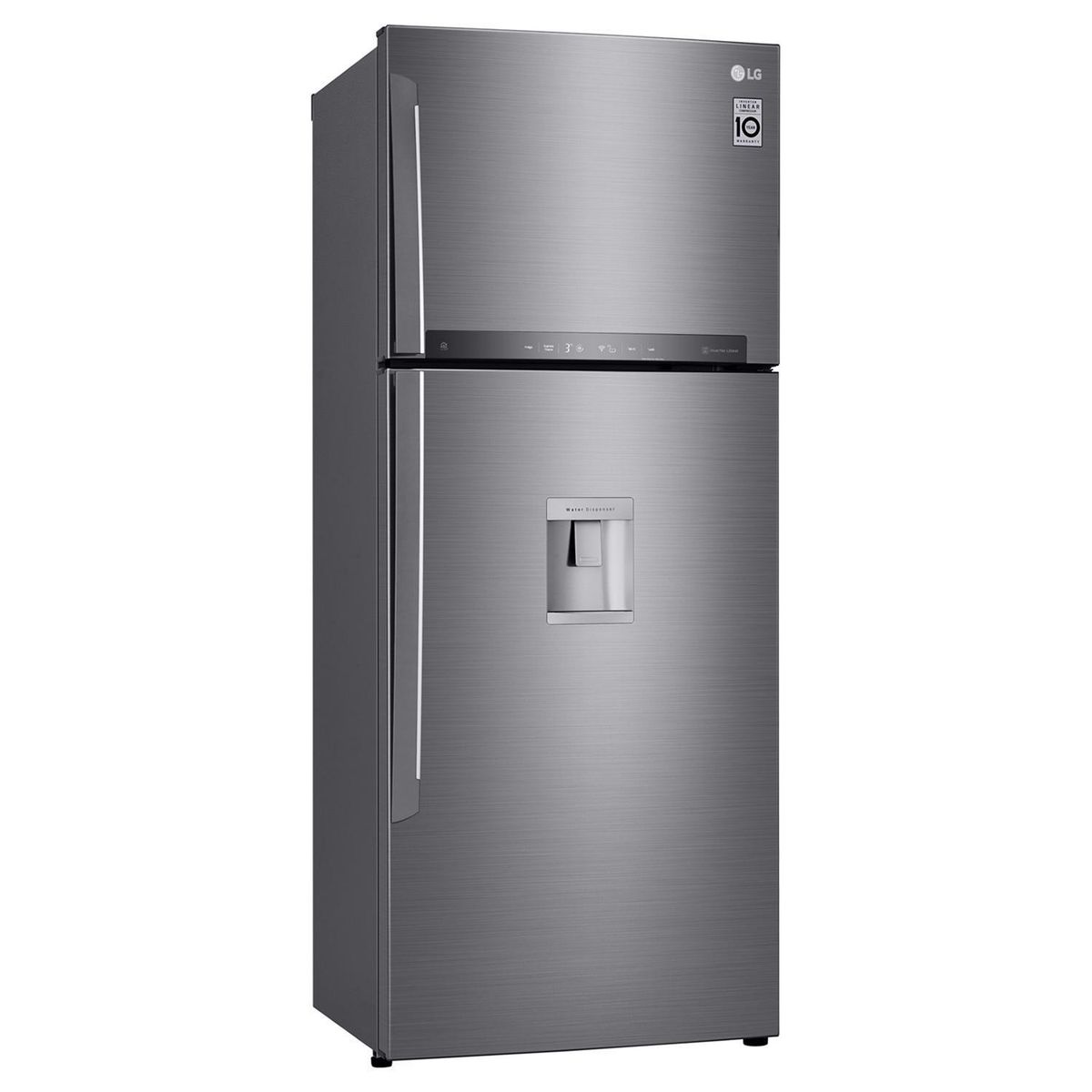 LG - Refrigerador Top Freezer No Frost 107 Litros Silver LT44AGP