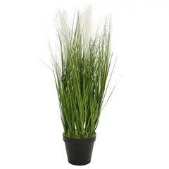 SOHOGAR - Planta artificial pasto 56 cm verde