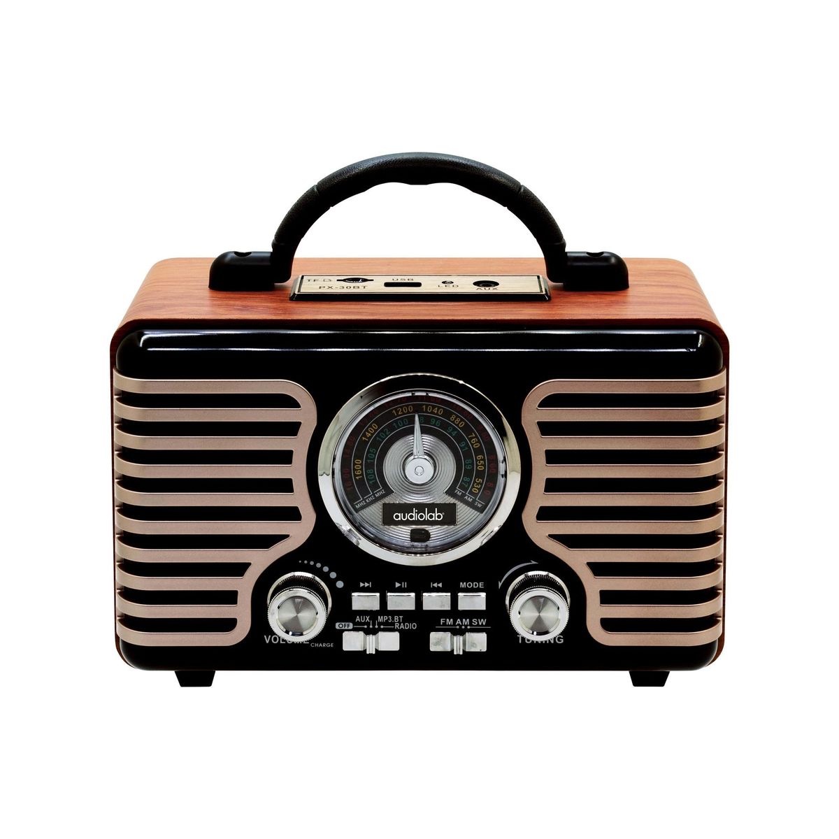 AUDIOLAB - Radio retro USB
