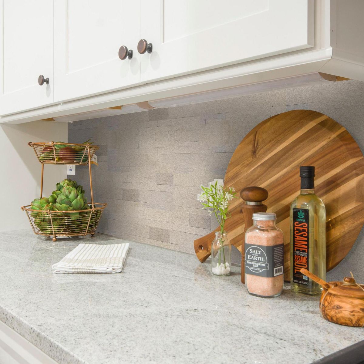 MATHIESEN - Piedra Natural 15x60 cm Beige Beige Claro 0.9 m2