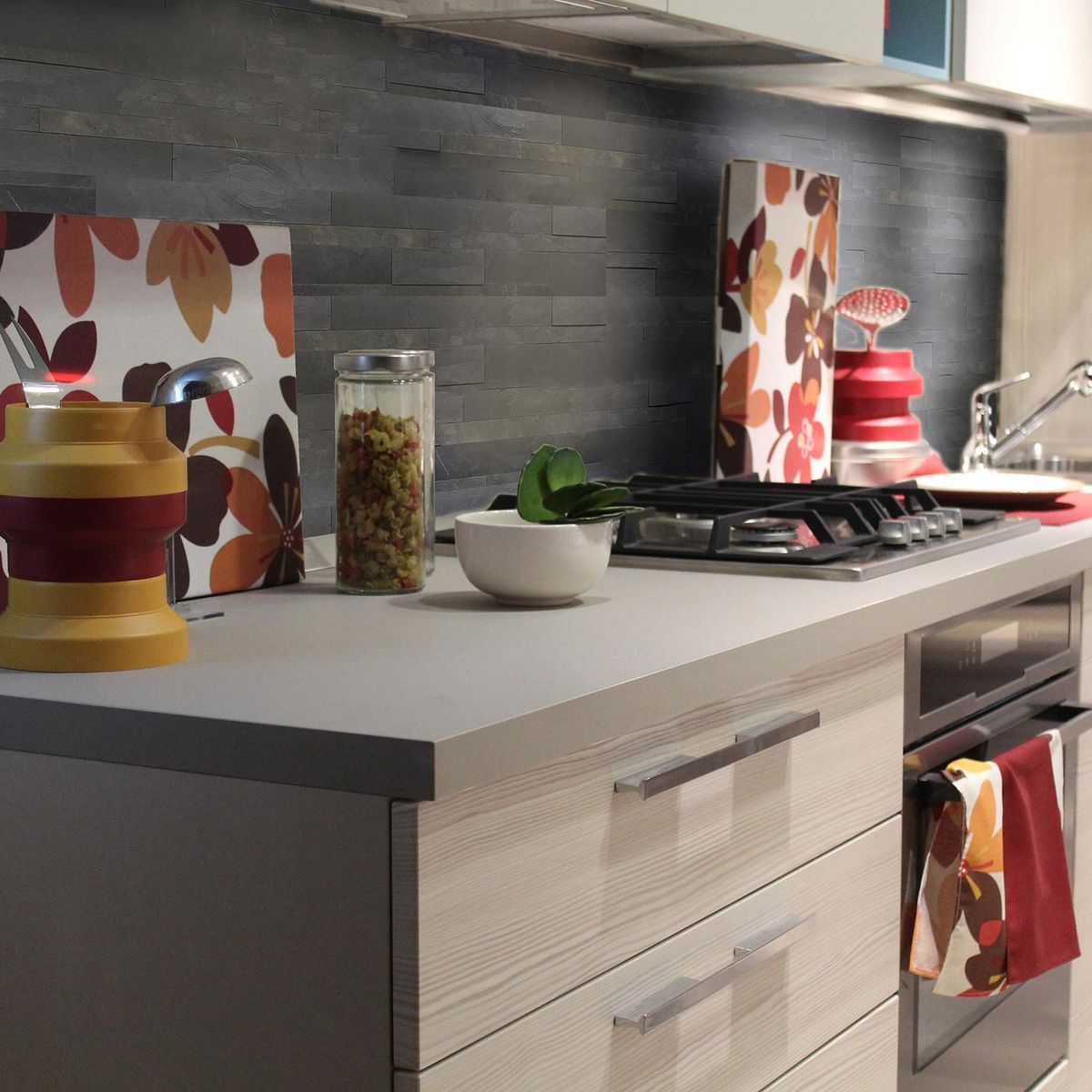 MATHIESEN - Piedra Natural 15x60 cm Negro Negro 0.9 m2