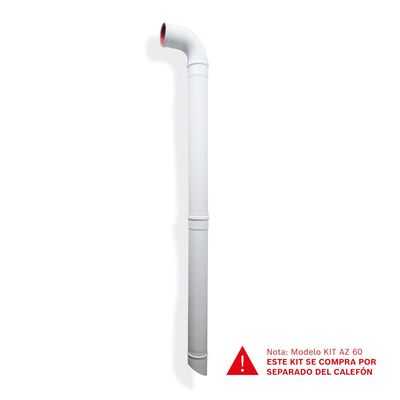 Imagen 2 del producto Kit Evacuación Gases 60 Mm Calefón Tiro Forzado